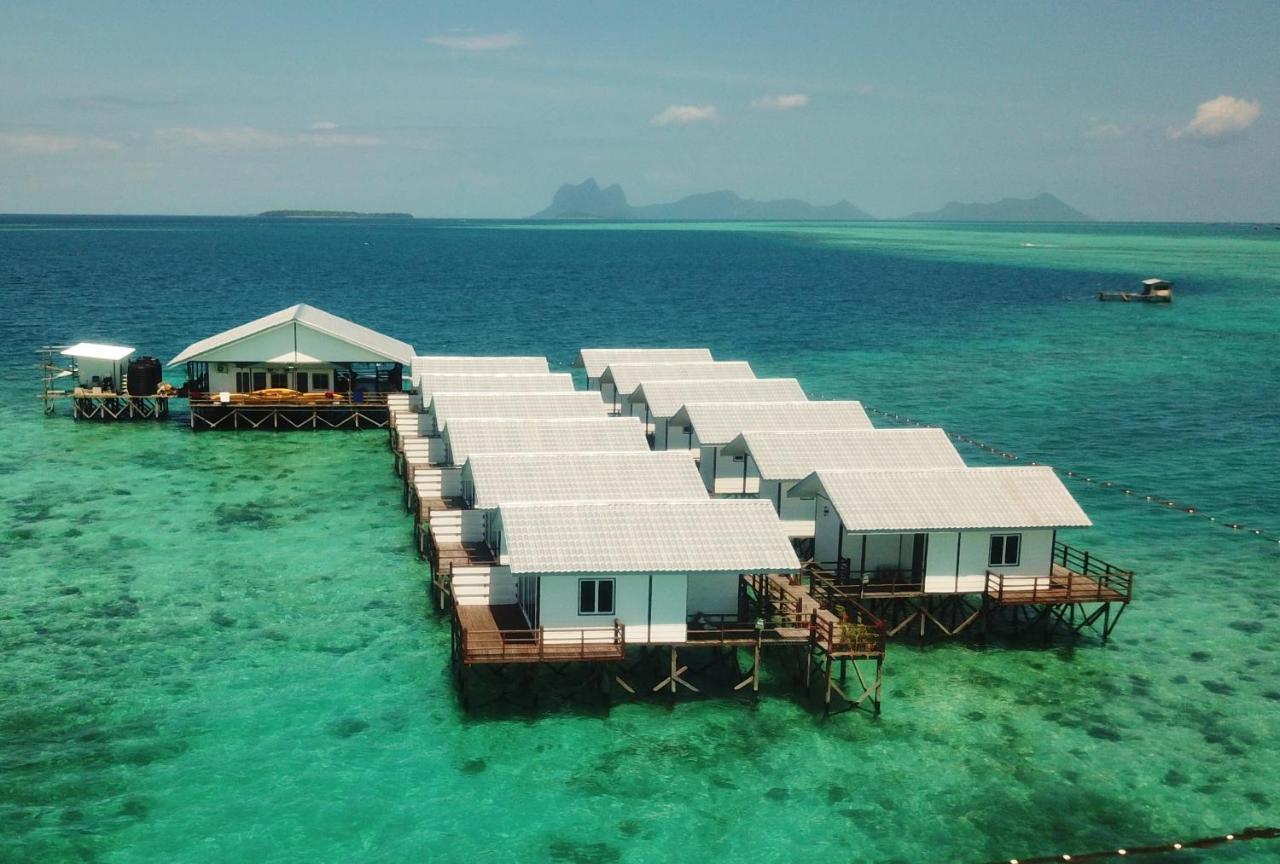 仙本那 Shun Shun Water Bungalows酒店 外观 照片
