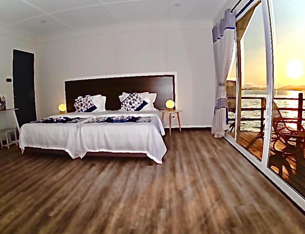 仙本那 Shun Shun Water Bungalows酒店 外观 照片